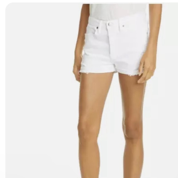 Frame Denim Le Beau Cuffed Shorts - Picture 1 of 15